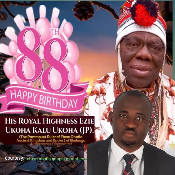 GODA DG, Engr. Obinna Odum, Felicitates HRH Ezie Ukoha Kalu Ukoha on His 88th Birthday