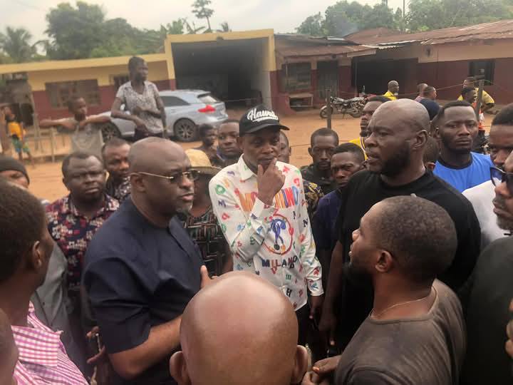 GODA DG, Engr. Obinna Odum, Visits Scene of Fatal Accident in Amaekpu Ohafia!